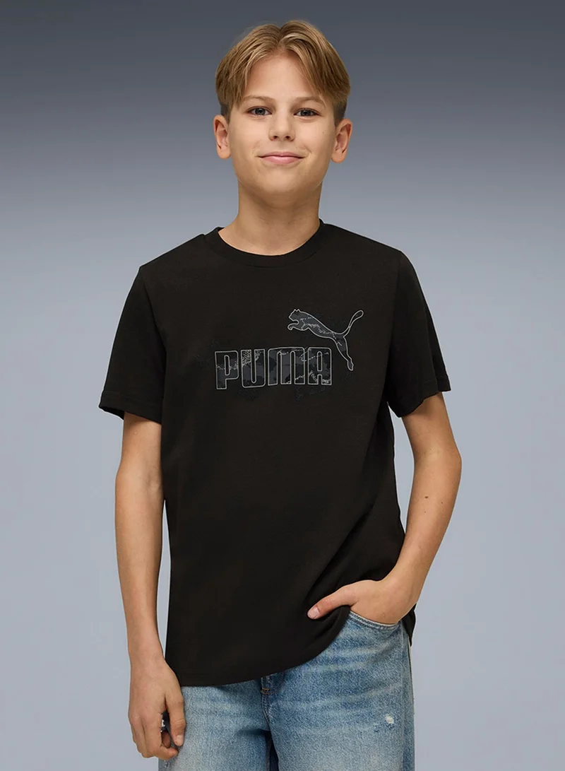 PUMA Youth Essential Camo T-Shirt